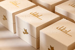 A Sky of Wishes bespoke – gift box with gold Murano candle and steel bird sculpture فاخر من أتيليه كاروسيل