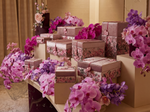 Zihab in Bloom set of 12 bespoke handcrafted velvet boxes with floral embroidery by Atelier Carrousel