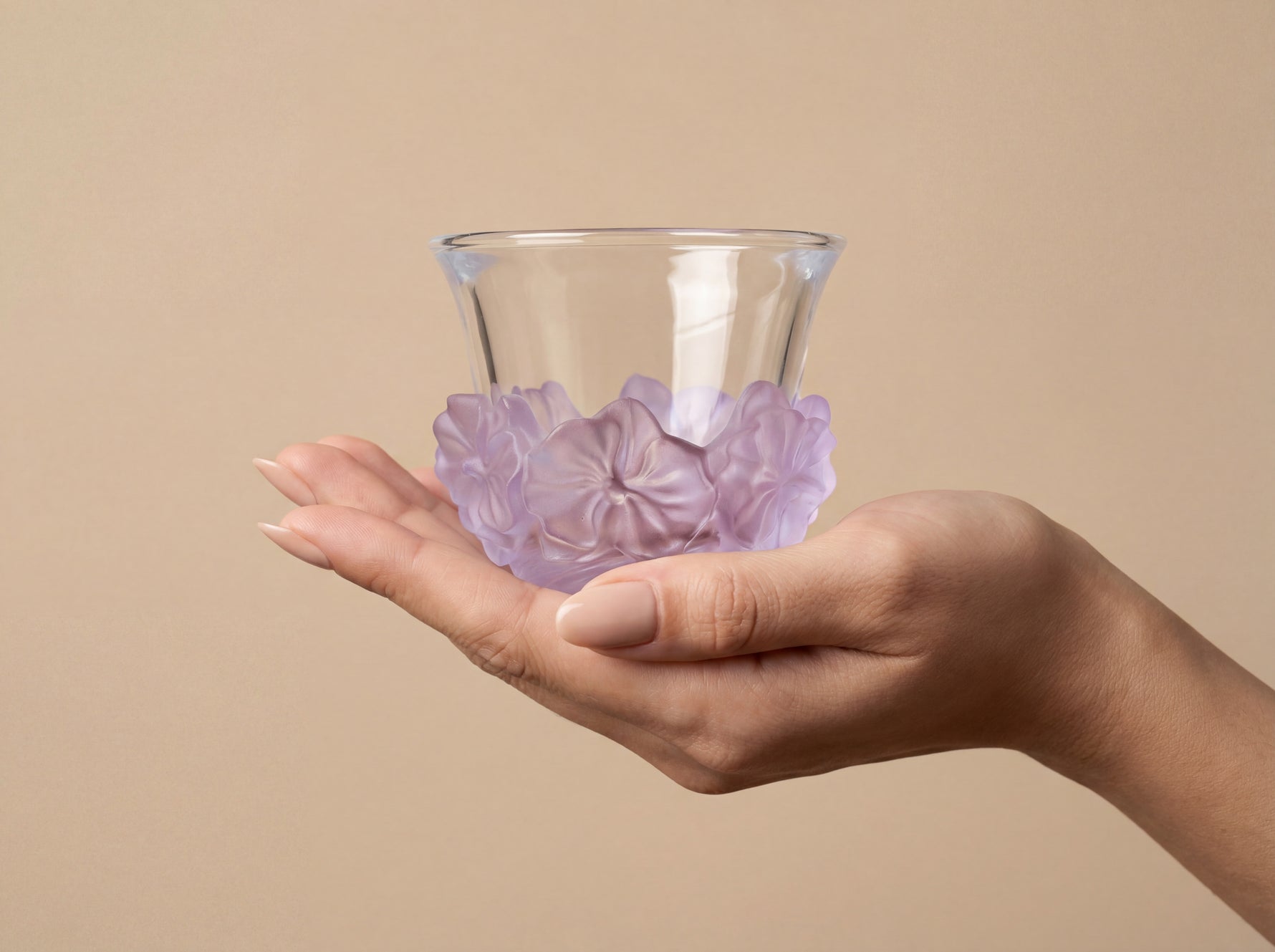 Chaffe Cups With Orchid Flower Design luxury gift by Atelier Carrousel – image 2