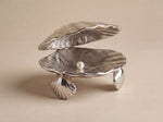 Al Dana – brass silver-plated shell sculpture with pearl فاخر من أتيليه كاروسيل